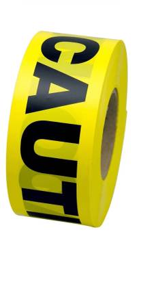 Photo 2 Rolls Yellow Premium Caution Tape 3 Inch X 1000 feet Hazard Tape $20