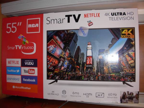 Photo RCA 55 4K ULTRA HD SMART TV $280