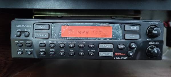 Photo Radio Shack Pro-2066 basemobile police fire ems scanner $60