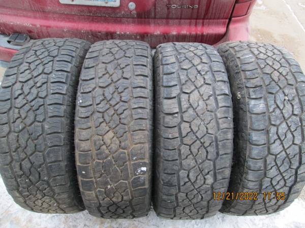set of 4-tires mastercraft courser AXT-2 2656518 $350