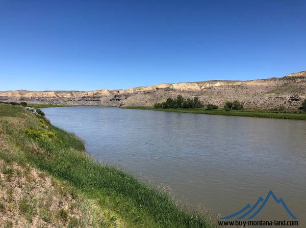 Photo 10.8ac, landproperty for sale on the Missouri River, power, fishing $298,850