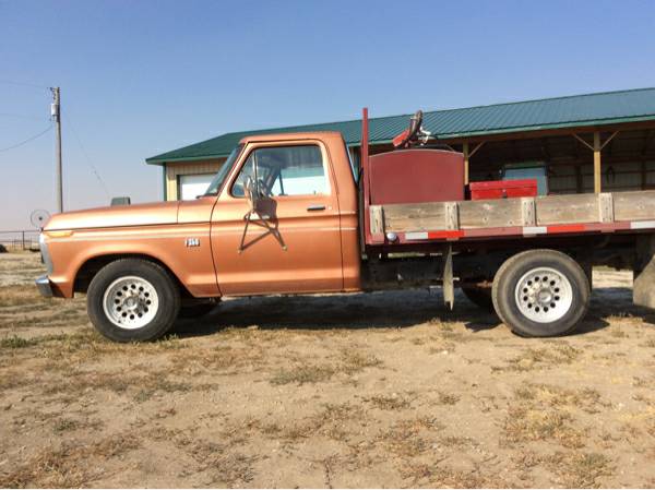 1976 FORD 3/4 ton with overload springs/SA 200 Lincoln Welder with ...