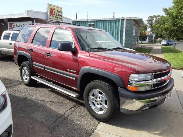 Photo 2001 CHEVROLET TAHOE LS 4-DOOR 4X4, V8, AUTO, LOADED AND LOW MILES - $7,999 (Great Falls)