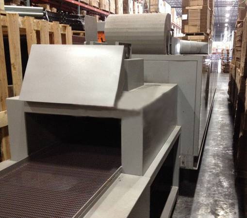 Photo 38 Foot Conveyor -Tunnel Heating Oven $15,500