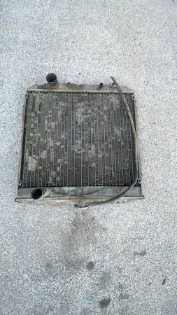 Photo original 1969 mustang radiator $75