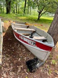 Older Sea King Aluminum boat and Evinrude 6 hp motor $400 | Boats For ...