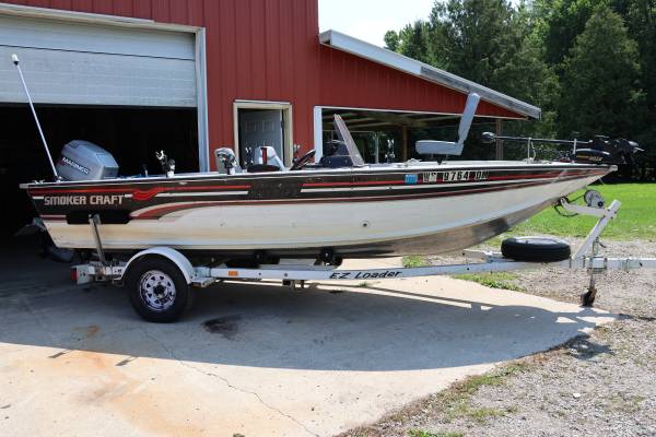 1994 Smoker Craft 17 Boat with Trailer $5,500