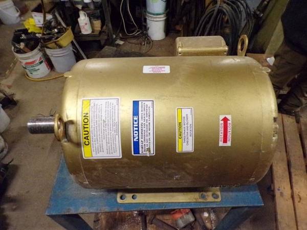 Photo Baldor Super E 40 HP Motor- 400 Pounds- Tested and Works $700