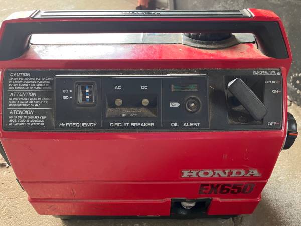 Photo Honda generator $325