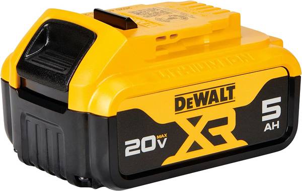 DeWalt 20v 5A-H XR Battery $60