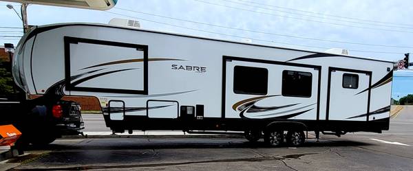 Photo 2021 Forest River Sabre 38DBQ RV For Sale $52,000