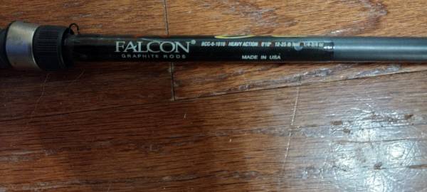 Falcon Fishing Rod ( Made in USA) $65