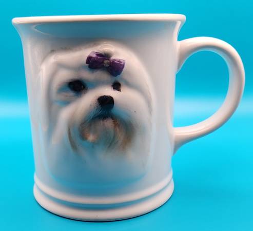 Photo Maltese Mug. 3D XPRES Best Friends Originals 1999 $15