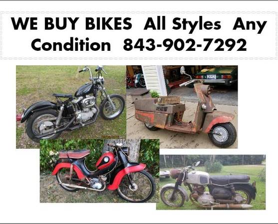 Photo Motorcycles  Scooters we are looking to buy