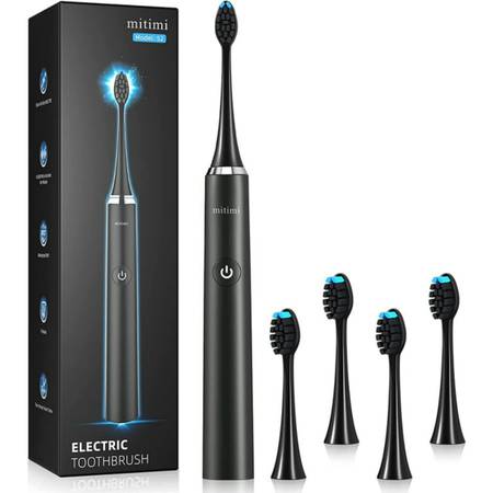 Photo New Electric Power-Sonic Rechargeable Toothbrush For Adults $20