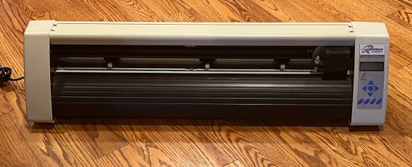 Photo Vinyl Express R Series II 28 Vinyl Cutter Plotter and Power Cable $200
