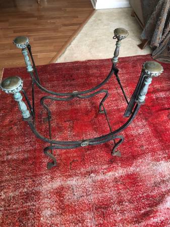 Photo Wrought iron chair (unupholsteted) $300