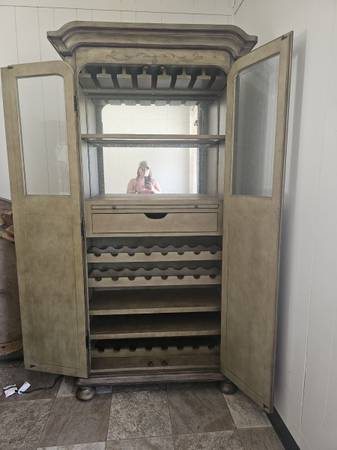 Photo wine cabinet by seven seas hooker furniture $700