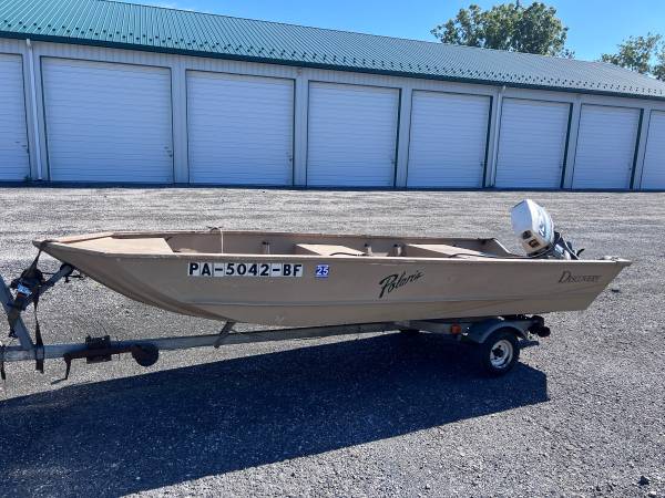 1998 Aluminum jon boat $1,800