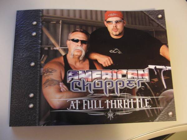 Photo American Chopper At Full Throttle Book - $3 (Colonial Park)