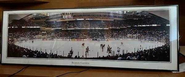 Photo Boston Garden Framed Print $25