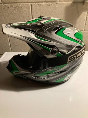 Photo Motorcycle ATV Dirt Bike Helmet $20