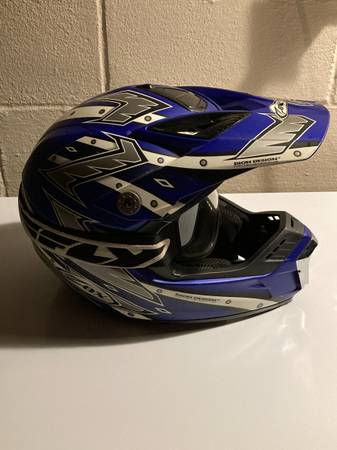 Photo Motorcycle ATV Dirt Bike Helmet $20