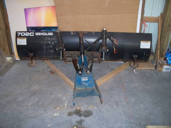 Photo New Holland Front Snow Plow $1,100
