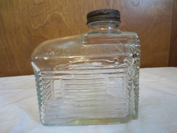 Photo Old Log Cabin syrup bottle $18