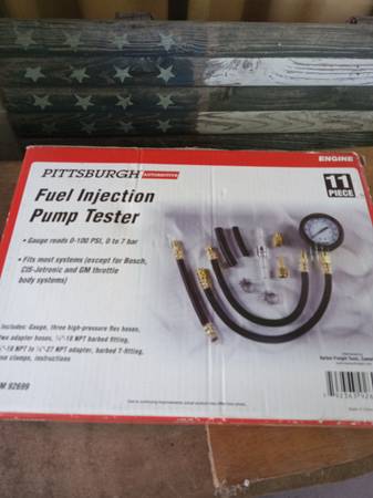 Photo Pittsburgh Automotive Fuel Injection Pump tester $20