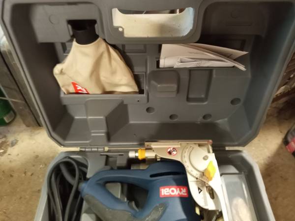 Photo Ryobi Biscuit Joiner with Case $45