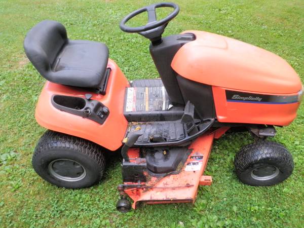 Simplicity 15HP Riding Mower $500 | Garden Items For Sale | Harrisburg ...