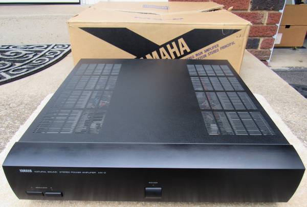 Photo Yamaha MX-2 Stereo Power Amplifier Works Great Japan 150 Watt W Box $500