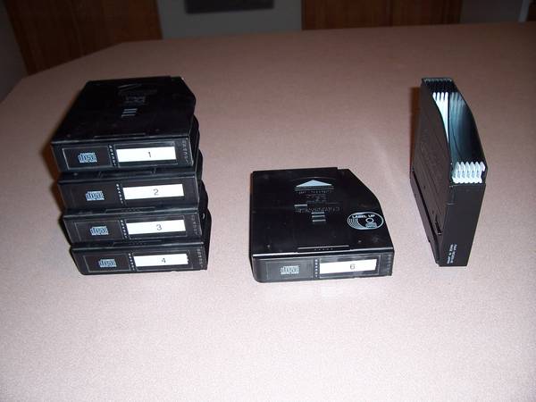 5 CD Disc Player Cartridges Pioneer Clarion and Other $22