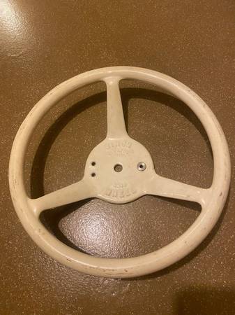 Boat Steering Wheel (vintage) $125