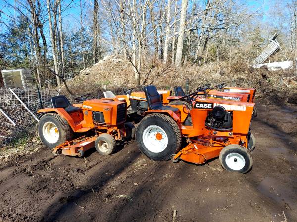 Photo CASE INGERSOLL Garden tractors, parts  attachments. $700