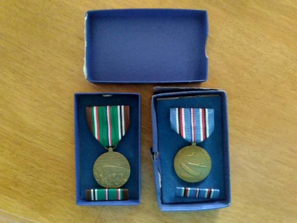 Photo Caign Medals, World War 2 $22