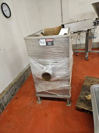 Photo Commercial meat grinder and accessories $6,500