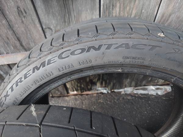 Photo Continental Extreme Contact Sport 02 tires $200