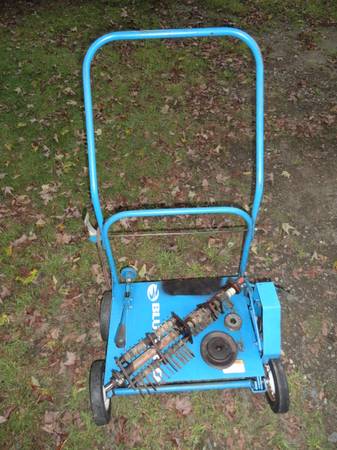 Photo For parts or repair, Bluebird F20B lawn comber dethatcher $50