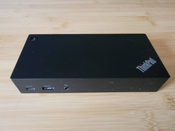 Photo Lenovo ThinkPad USB-C UltraDock with 90W 2 Prong AC Adapter $99