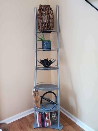 Photo Metal Tiered Ladder Book Shelf POP Retail Display Stand $50