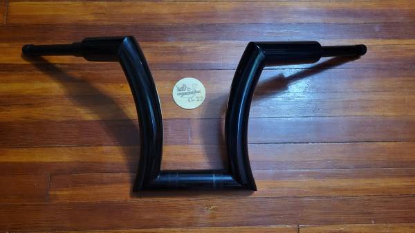 Photo NEW 14 Ape Hangers 2 Diameter Black Handlebars Harley Softail $100