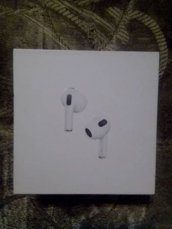 Photo Unopened Apple AirPods Generation 3 With Magsafe Case $160