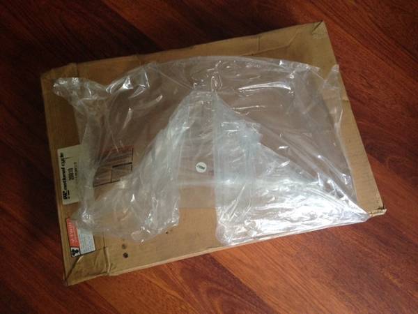 Photo V-Twin Harley FLH Clear 12 Windshield - New $60