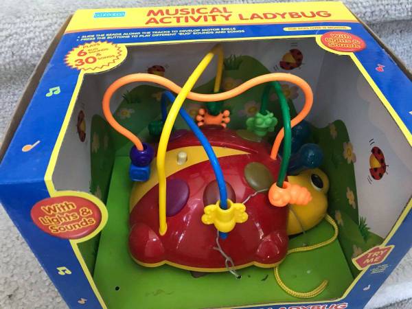 Photo music activity lady bug $5