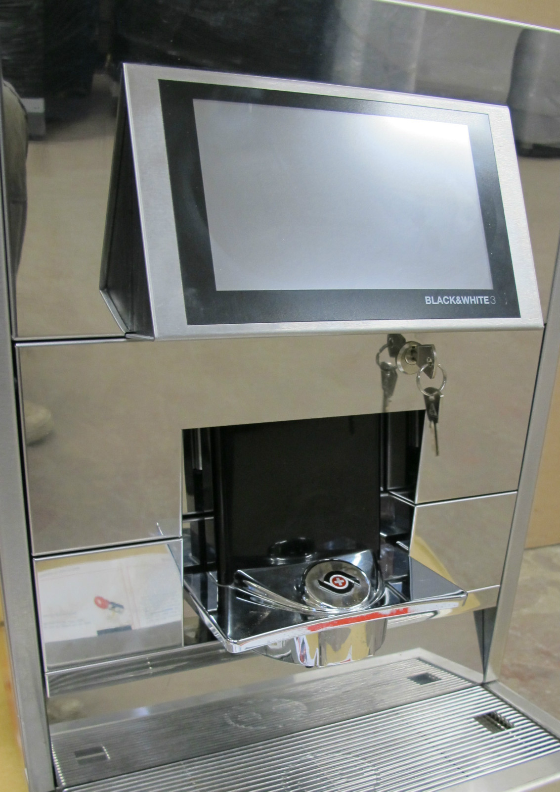 Thermoplan Black & White 3 CTM1 Cool Auto Espresso Cappucino Tea Coffee