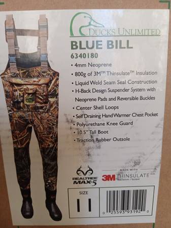 Photo New-Never Worn Ducks Unlimited Chest Waders $100