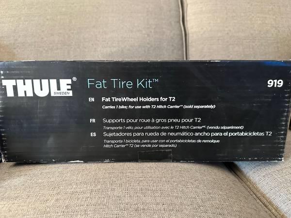 Photo Thule Fat Tire Kit - New in Box $60