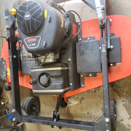 Photo DR pull behind mower $2,200